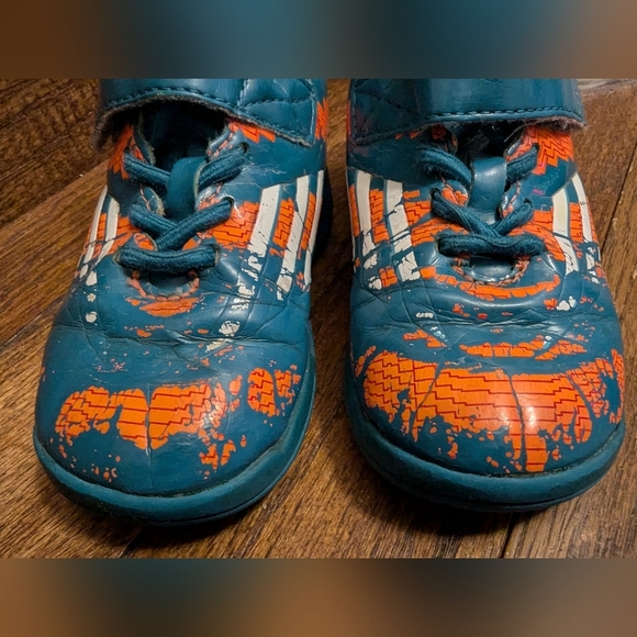 Adidas Boys Messi EL Performance ortholite Velcro Shoes toddler 7 - Picture 8 of 10